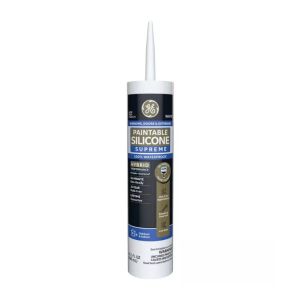 GE White Supreme Silicone Window and Door Caulk  Each 1025752