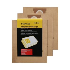 Stanley Disposable FIlter Bag for 5-8 Gal 3pk 1 Each