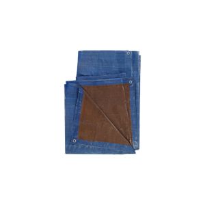Ace Reversable Medium Duty Poly Tarp 10x12 Ft Blue Brown 1 Each 73192