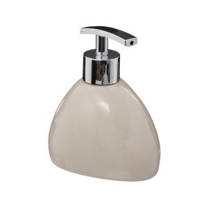 Soap Dispenser Silk Ceramic  10.5X8.2X12.6 Cm Beige 1 Each 315945
