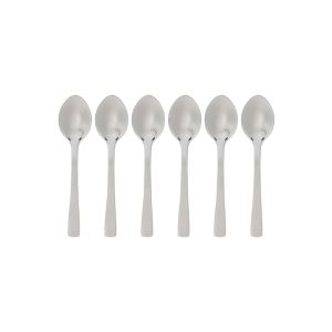 Moka Spoon Set 6  2X9.4X0.1 Cm Stainless Steel 1 Each 316012