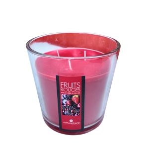 Red Fruits Scented Candle in Glass Jar – Atmasphera