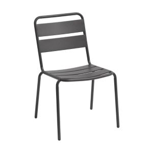 Steel Black Stacking Chair