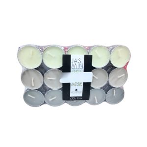 Jasmine Scented Tealights - 30pk 1Ea 258147