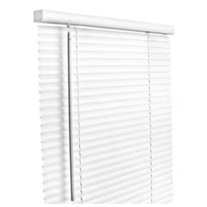 White Vinyl Mini Blind 48