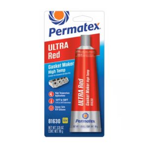 Permatex Ultra Red High-Temp Gasket Maker- 3.35 oz