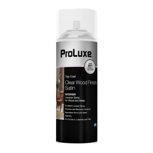Clear Wood Finish Satin Lacquer Spray- 12.25oz