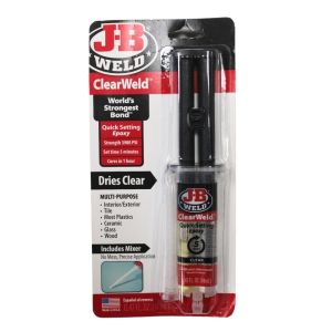 JB Weld Clear Epoxy 0.47oz 1Ea 1000957