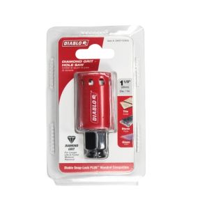 Diablo Hole Masonry Diamond Grit 1 1/8in 1Ea 2018937