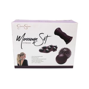 Jessica Simpson Massage Recovery Set  Magenta 4Pcs 1 Ea 965-JS-MAS4-21-MAG