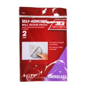ACE Self-Adhesive Wall Repair Patch 8 in x 8 in (2-Pack) 1  Ea 11766