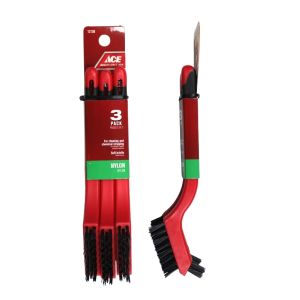 ACE Nylon Brush Set 3Pk 1 Ea 12158