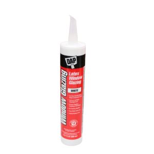 DAP Latex Window Glazing White 10.3 fl oz 1Ea 12915