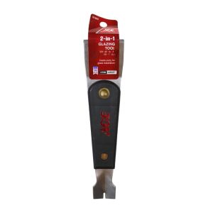ACE 2-in-1 Glazing Tool Black 8.5in 1Ea 1014816