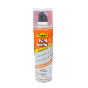Homax Wall Texture Spray Orange Peel Finish Water-Based 20oz 1 Ea 1227594