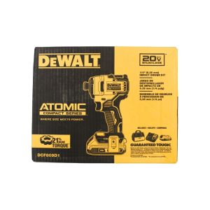 DeWalt Atomic 20V Max Brushless Impact Driver Kit