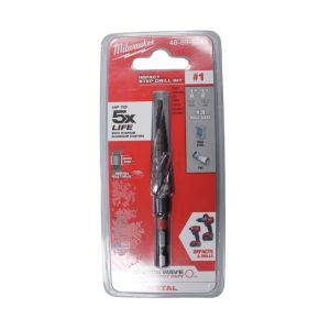 Milwaukee  Impact Step Drill Bit Hex Shank   1 Ea 2875805