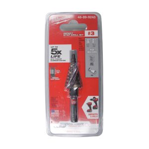 Milwaukee Impact Step Drill Bit Hex Shank #3 3/16