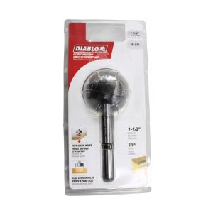 Diablo  Forstner Drill Bit Round Shank 1pc 1-1/2