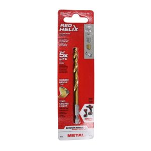 Milwaukee Red Helix Drill Bit Hex Shank 1pc 15/64