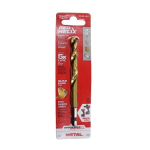 Milwaukee Red Helix Drill Bit Hex Shank 1pc 3/8