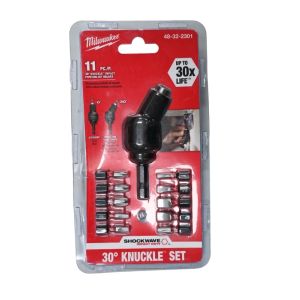 Milwaukee Shockwave 30° Knuckle Impact Bit Set – 11-Piece