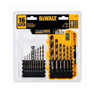 DEWALT Black & Gold Drill Bit Set-16 Pc