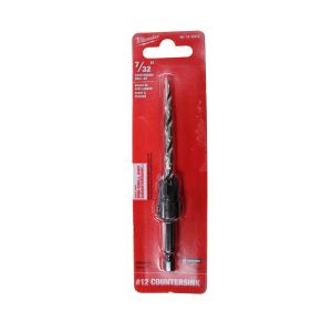 Milwaukee No. 12 Countersink Bit 7-32nd Inch 1 Each 2029836