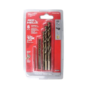 Milwaukee Cobalt Drill Bit 2.87 Inch 6 Pack 2029835