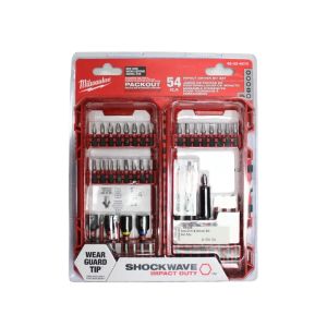 Milwaukee  Drill & Driver Bit Set 54pc   1 Ea 2029537