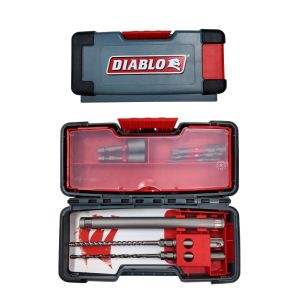 DIABLO SDS Plus Masonry & Driver Bit Set 9pc   1 Ea 2008975