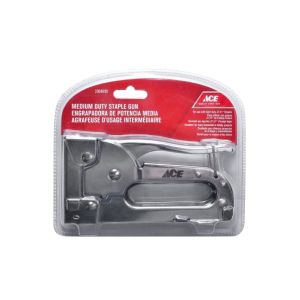 Ace Staple Gun Medium Duty 6 10Mm  Galvanized 1 Ea 2999488