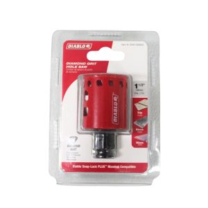Diablo Diamond Grit Hole Saw 1-1/2 Inch 36mm  1 Each 2018983