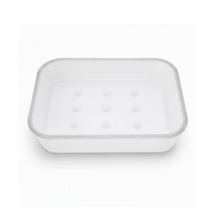 Living Accents Soap Dish Gray