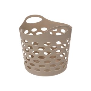 5Five Laundry Basket 28L Linen Beige 1 Ea 330710