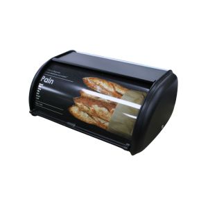 Pain Bread Box 35.5x23x14.5cm Black 1 Ea 330722