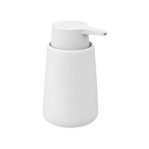 5Five Soap Dispenser Cocon 8.3x14.8cm Ceramic White 1 Ea 330751