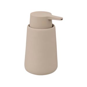 5Five Soap Dispenser Cocon 8.3x14.8cm Ceramic Beige 1 Ea 326002
