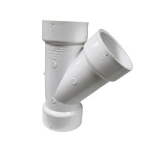 PVC DWV Wye Fitting (Y-Connector)-3