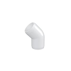 Daco WorldWide Marketing Daco Pvc 45 Degree Elbow  1/2 In White 1 Each 851180