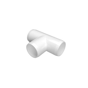 Daco WorldWide Marketing Daco Pvc Tee  1 In White 1 Each 851505