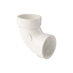Daco Pvc 90 Degree Elbow 72815 P300-015 DWV 1 1/2 In White 1 Each D300-015