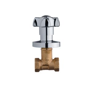 In Wall Stop Valve 1/2 In Chrome 1 Each E479/27