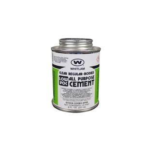 All Purpose Regular Bodied Pvc Cement 8 Oz Clear 1 Each APR8
