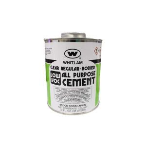 All Purpose Regular Bodied Pvc Cement 32 Oz Clear 1 Each APR32