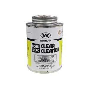 JC Whitlam Low Voc Cleaner 8 Oz Clear 1 Each C8