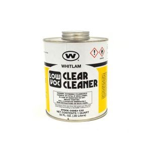 J C Whitlam Low Voc Cleaner 1 Qt Clear 1 Each C32