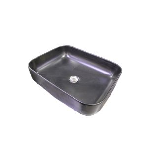 Wash Basin Porcelain Matte Black 1 Each K2-17128