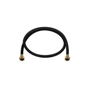 Ultra Rubber Washing Machine Hose 3/8 In x8 Ft Black 1 Each 42424