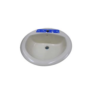 F V Andina   Wash basin Angelina Countertop   Bone 1 Each E232-BO